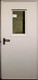 Дверь противопожарная EI-60 однопольная со стеклом 2100х800