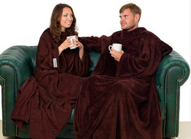 Плед с рукавами и карманами Sleepy