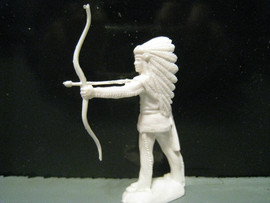 Солдатики 1/32 REISLER Индеец с луком Индейцы 4