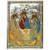 Икона Святая Троица в серебряном окладе Размер 26 х 19 см.