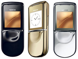 Новые оригинальные модели Nokia 8800 Sirocco Edition Gold, Black