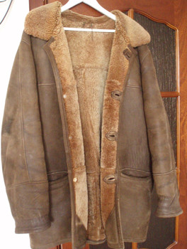 мужская натур. дубленка р.54 2