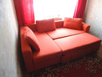 Мягкий угловой диван-кровать ikea family