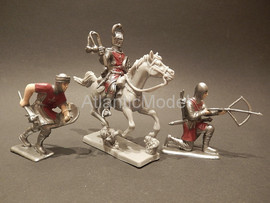 солдатики 1/32 Supreme Рыцари Серая лошадь TSSD 2