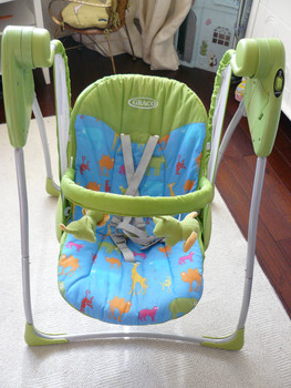 Детские электронные Качели graco 3