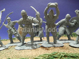 Солдатики 1/32 CONTE Норманны set 1 Крисагон 8 шт 9