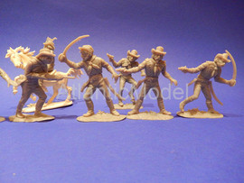 Солдатики 1/32 Hofler 7 Кавалерия Третий Серый 11 5