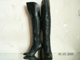 Сапоги женские кожа,мех,фирма!