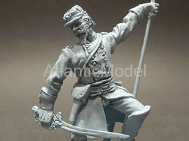 Солдатики 1 32 Conte Знаменосец армии северян