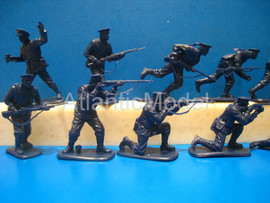 Солдатики 1/32 Pegasus Советские моряки в атаке 6