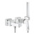 Смеситель Grohe 23141000 Eurocube с душевым гарнитуром Euphoria Cube