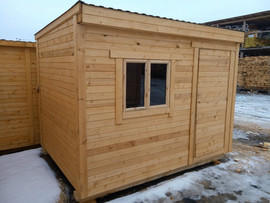 Деревянная бытовка 3.0 ДВП