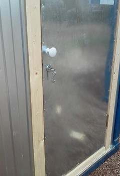 Блок контейнер с плиточным утеплителем