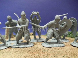 Солдатики 1/32 CONTE Норманны set 1 Крисагон 8 шт 7