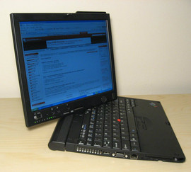 Ноутбук Lenovo X60 Tablet + DOC station, COM порт