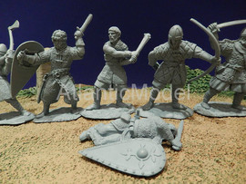 Солдатики 1/32 CONTE Норманны set 2 Второй набор