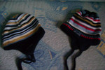 Теплые шапочки для новорожденного