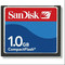 Карта памяти Compact Flash Card 1 Гб Sandisk