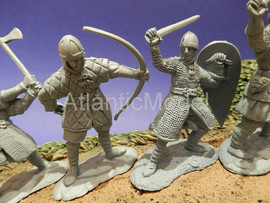 Солдатики 1/32 CONTE Норманы set 2 set 1 Семь шт 7