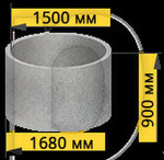 Кольцо бетонное КС15-9