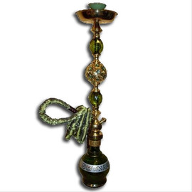 Шикарный кальян с изящной шахтой