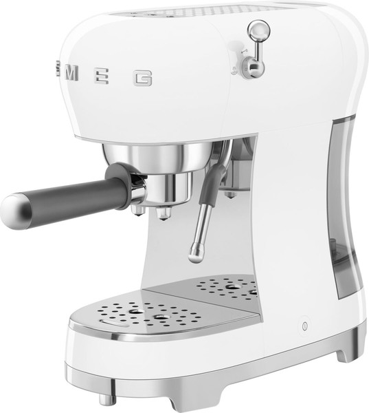 Smeg ECF02WHEU Espressomaschine Weiß