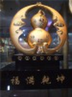 Gold-filled Crystal religion gift