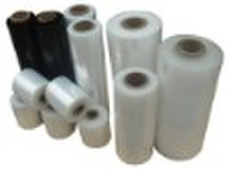 Black/transparent PE stretch film for different th