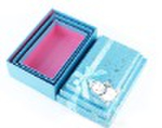 sky blue Geschenk-Box Handwerk