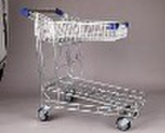 double layer shopping cart
