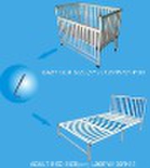 Aluminum baby cot