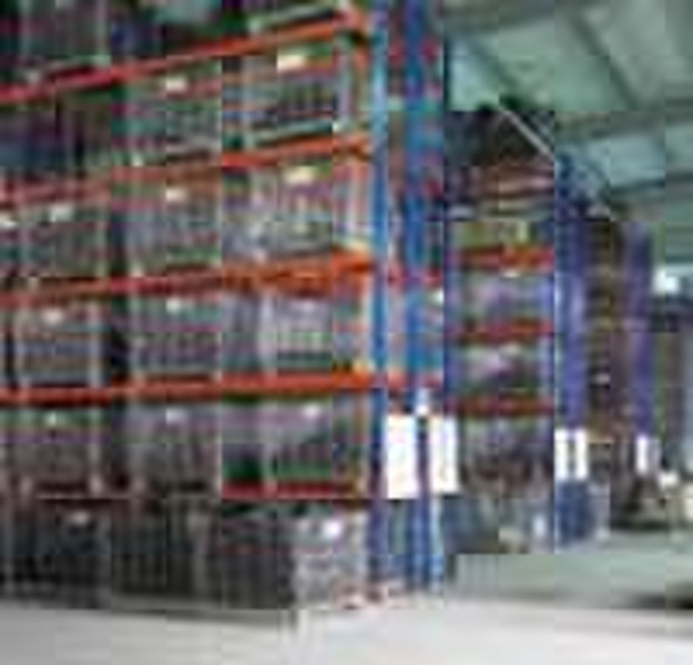 High capacity heavy duty pallet rack