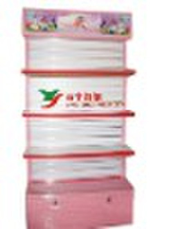 slat board display shelf