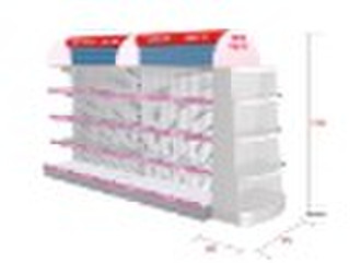 cosmetic display shelf