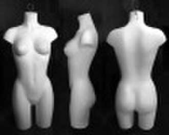 Female Plastic Torso mannequin(P615)