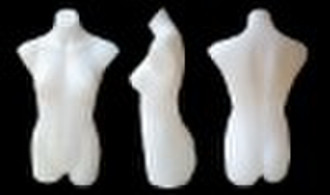 Female Plastic torso mannequin(P617)