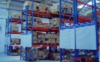 Metal pallet racking