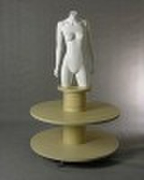 wooden display table