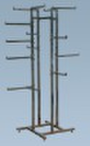 4-way rack/4 arms rack/metal display