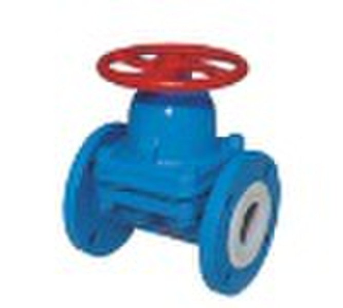 diaphragm valve ptfe lined