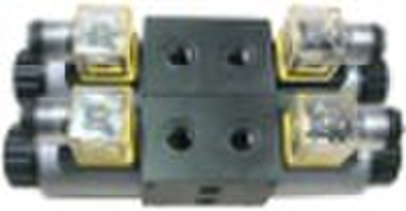 DL4WE series solenoid serial mounting directional