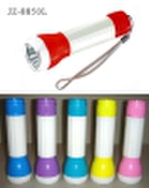 plastic flashlight