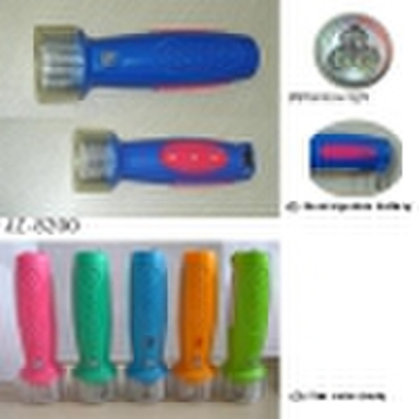 Rechargeable multi-function flashlight
