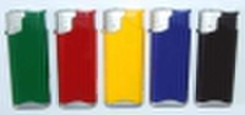 Windproof lighter with led