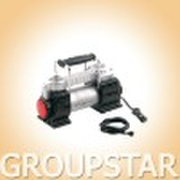 Metal car air compressor