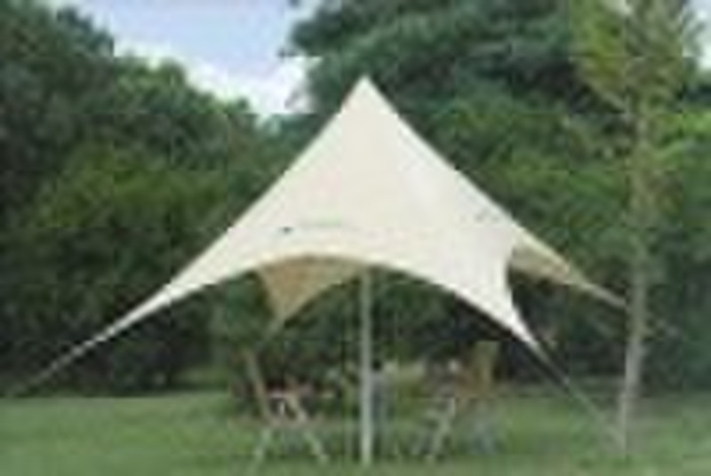 outdoor pyramid sun shade tent