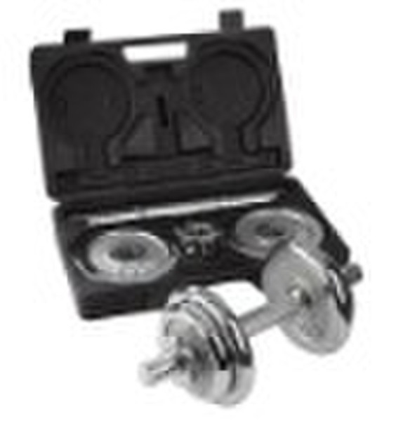 20KG Chrome Dumbell Set