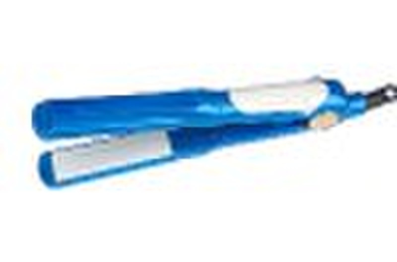 fashion blue flat hair iron