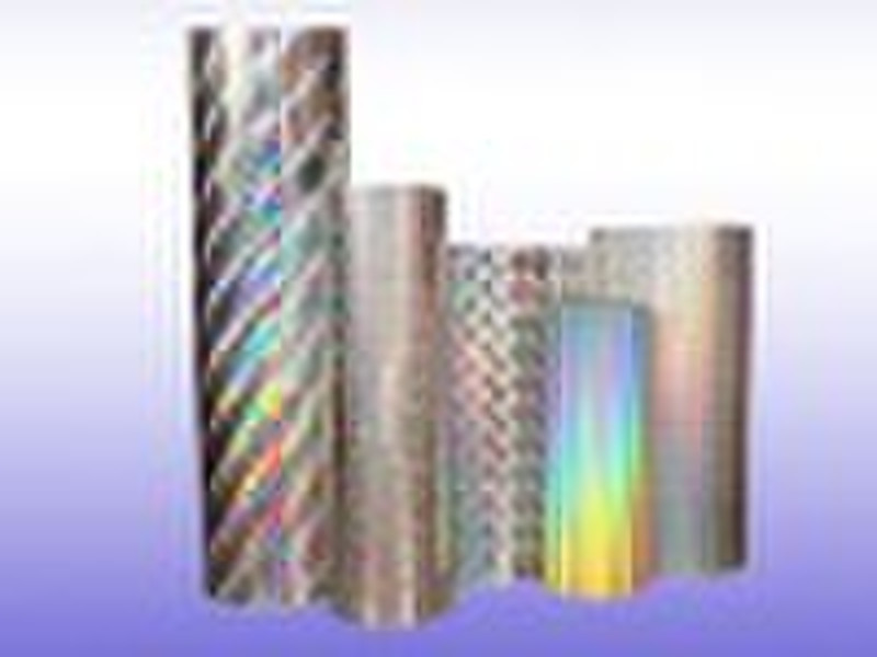 Metallized holographic film