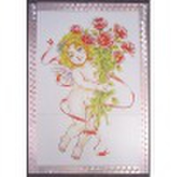 Aluminum alloy, customized design, Floral fairy ar